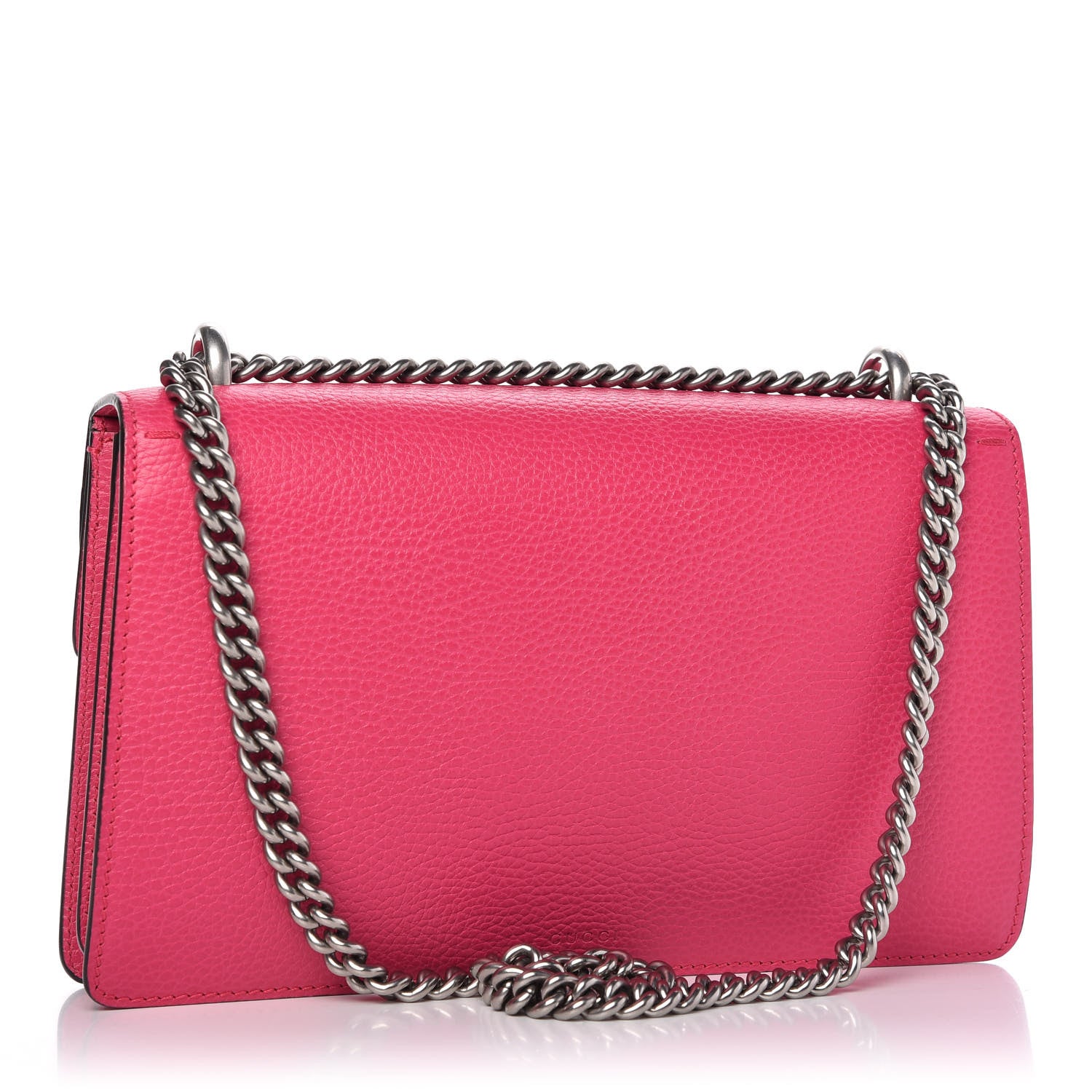 Gucci Pebbled Calfskin Embellished Guccify Small Dionysus Shoulder Bag Rosa 4 of 11
