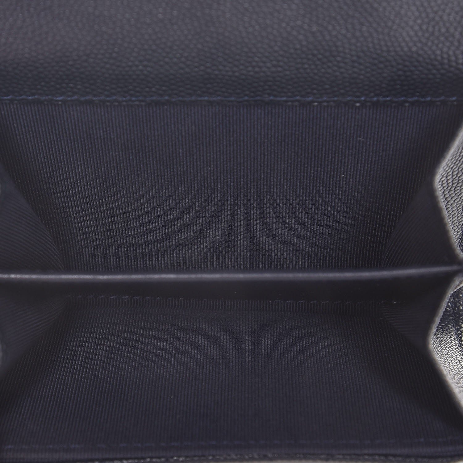 Chanel Caviar Quilted Card Holder Navy Blue 5 of 9