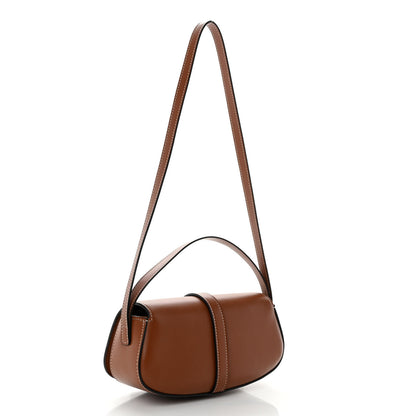 Celine Smooth Calfskin Tabou Clutch On Strap Tan 3 of 9