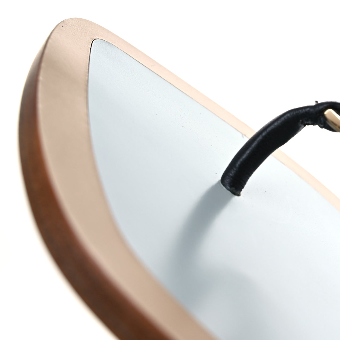 Nappa O’Lock Flat Thong Sandals 37 Black