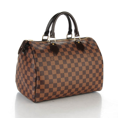 Louis Vuitton Damier Ebene Speedy 30 3 of 11