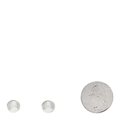 Tiffany Sterling Silver 10mm HardWear Ball Earrings 3 of 4