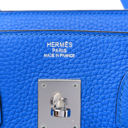 Hermes Togo Birkin 35 Bleu Hydra 6 of 10