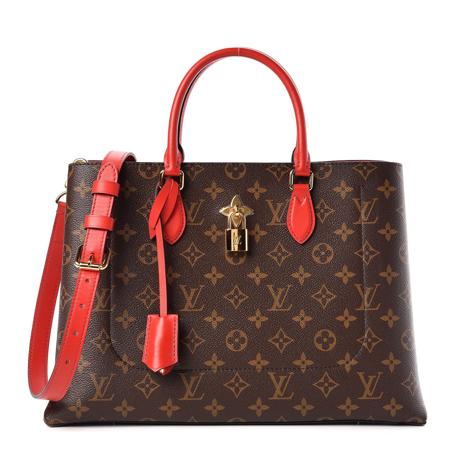 Louis Vuitton Monogram Flower Tote Coquelicot 1 of 12