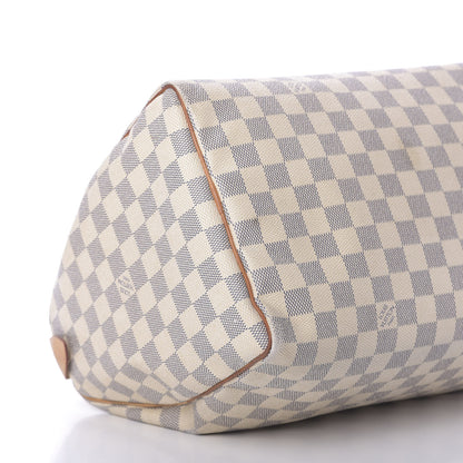 Louis Vuitton Damier Azur Speedy 35 6 of 9