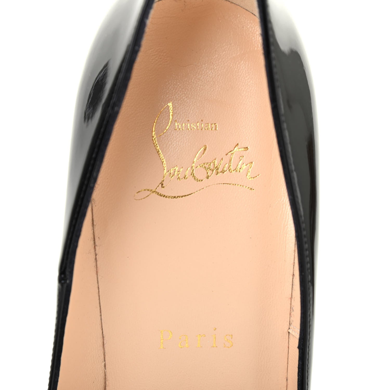Christian Louboutin Patent So Kate 120 Pumps 37.5 Black 7 of 8