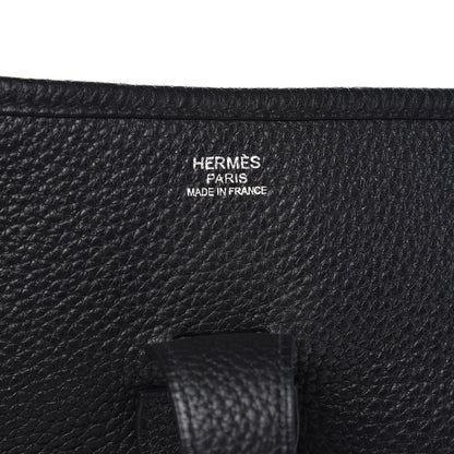 Hermes Taurillon Clemence Evelyne III GM Black 5 of 8