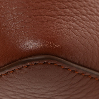 Loro Piana Grained Calfskin L19 Extra Pocket Pouch Kummel 12 of 14