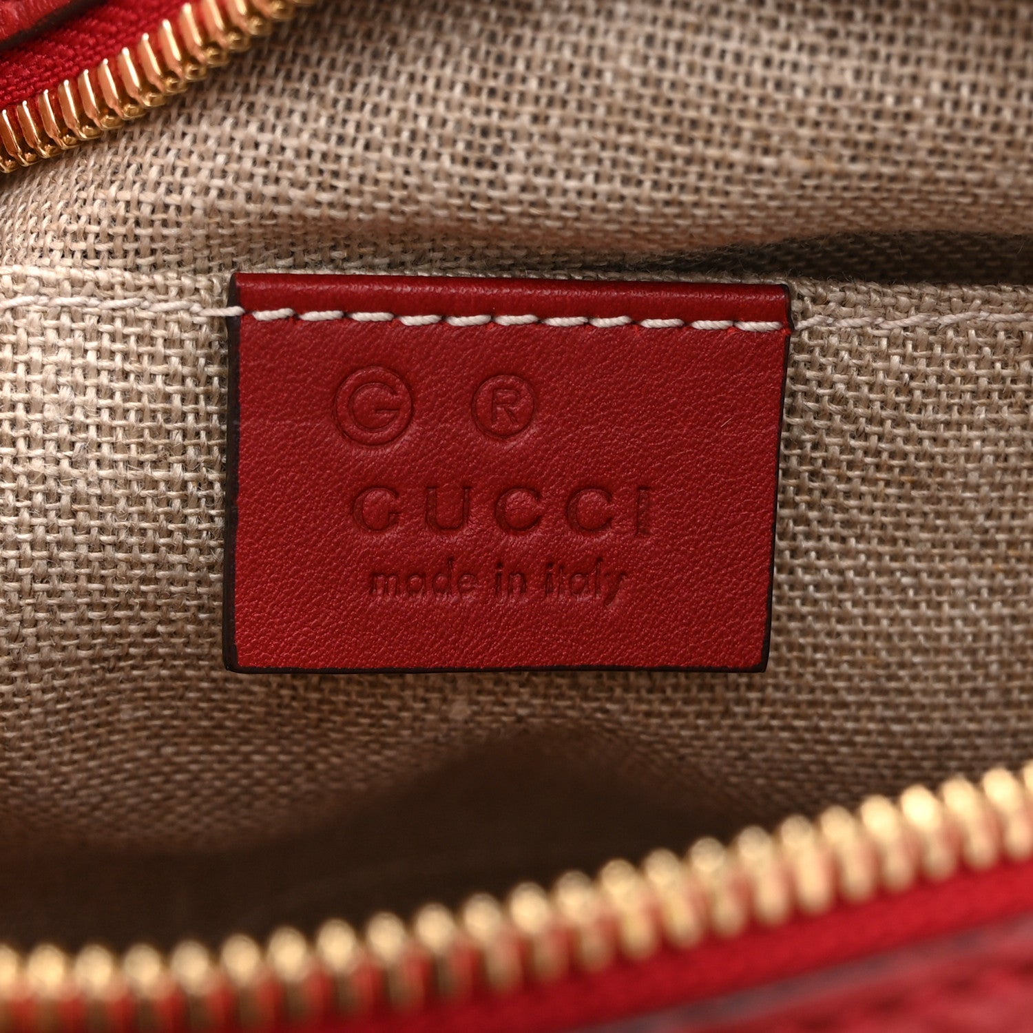 Gucci Microguccissima Mini Bree Messenger Bag Red 6 of 11