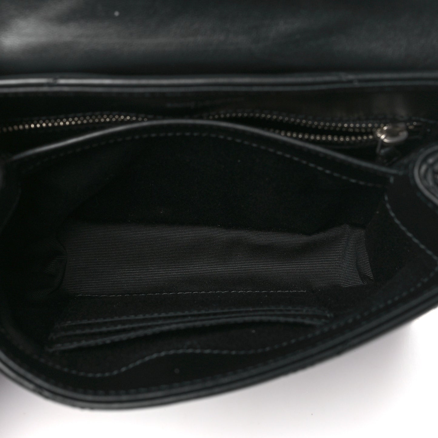 Calfskin Y Quilted Monogram Toy Loulou Crossbody Bag Black