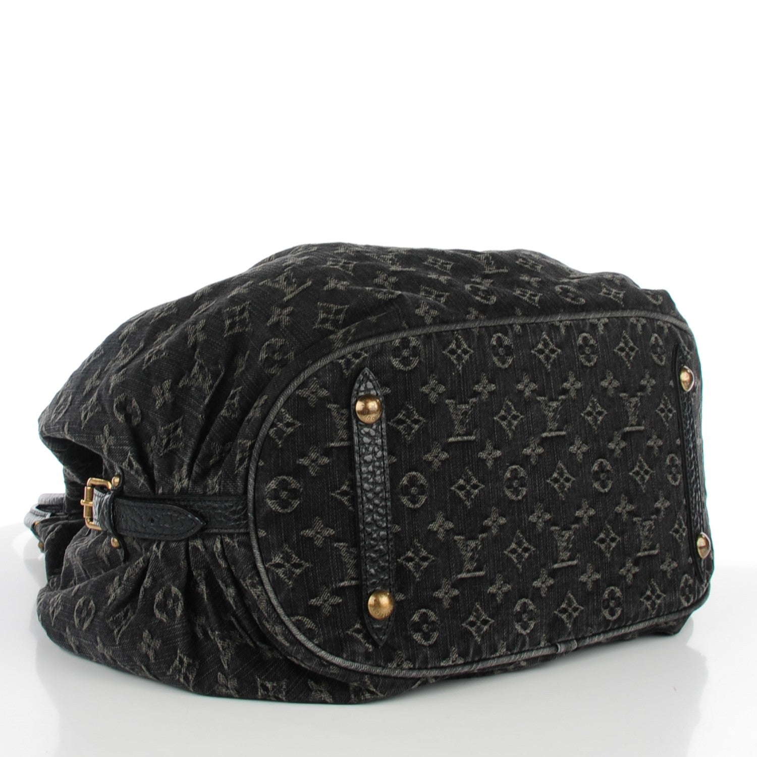 Louis Vuitton Denim Mahina XL Black 4 of 7