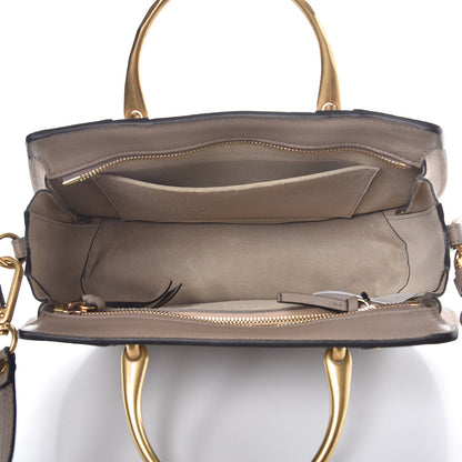 Chloe Calfskin Suede Medium Pixie Shoulder Bag Motty Grey 5 of 7