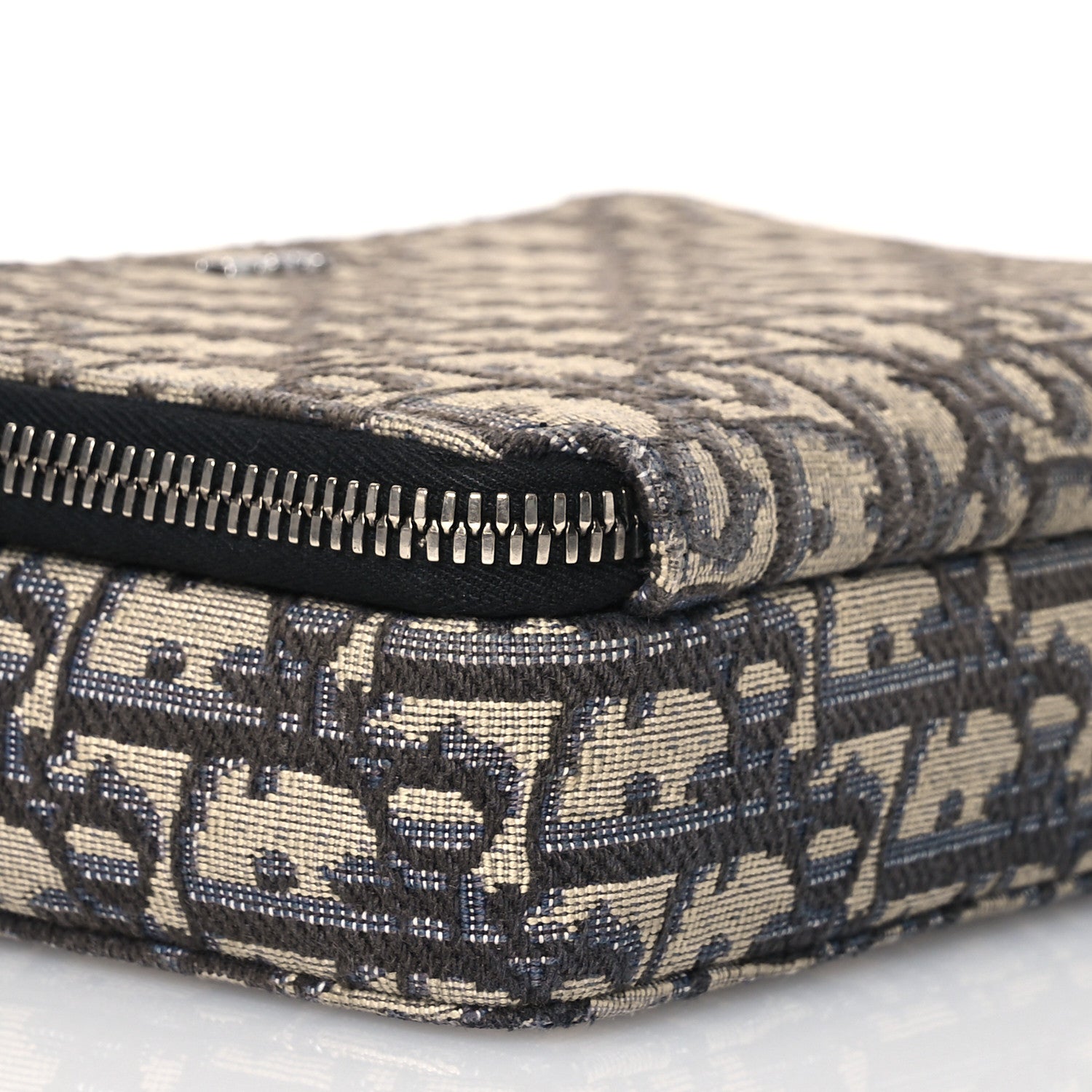 Christian Dior Oblique Pouch Navy Blue 10 of 11