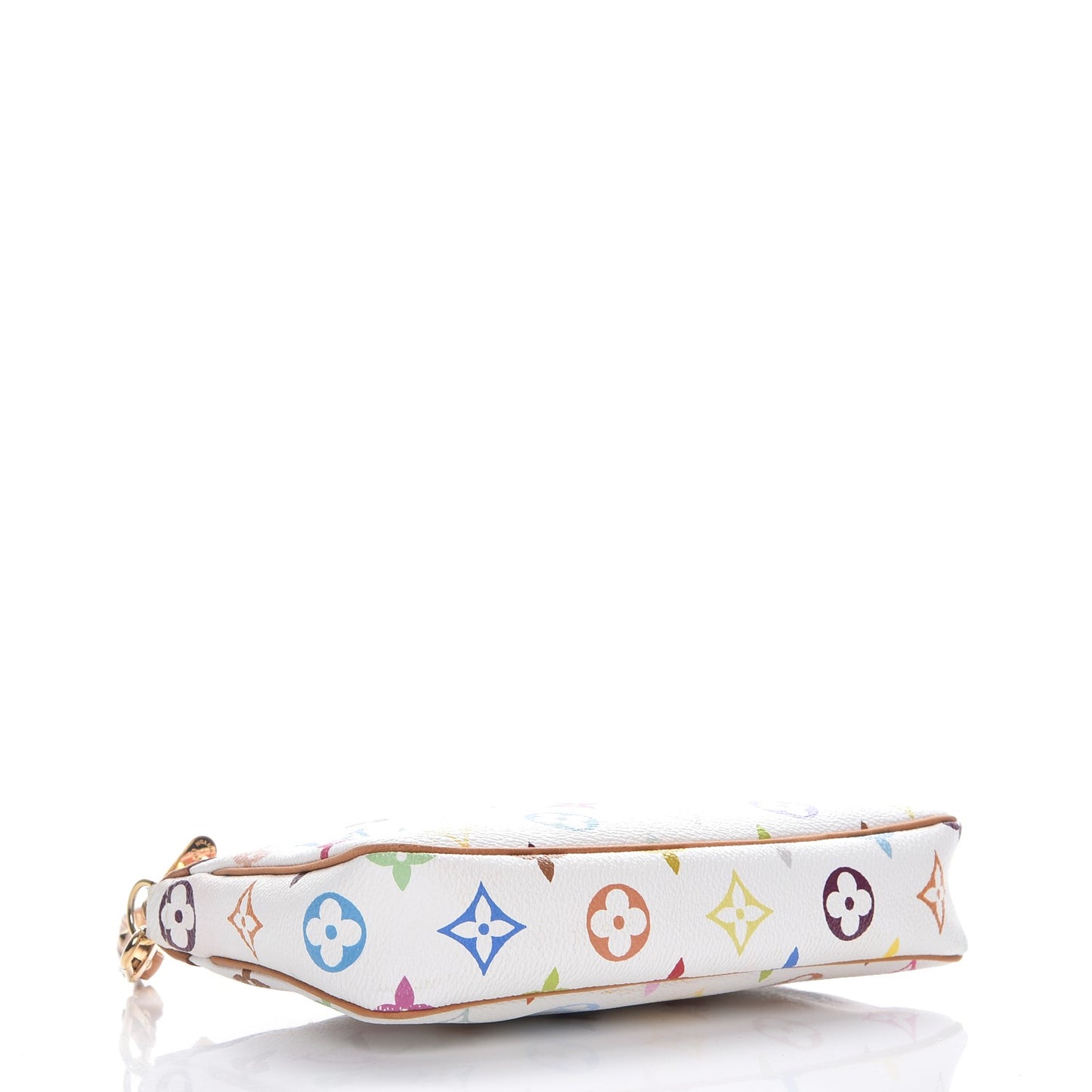 Monogram Multicolor Pochette Accessories White