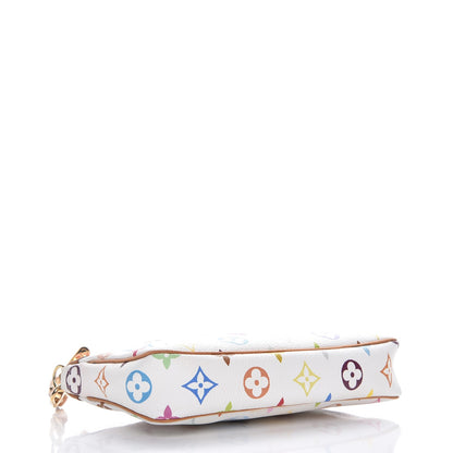Louis Vuitton Monogram Multicolor Pochette Accessories White 4 of 9