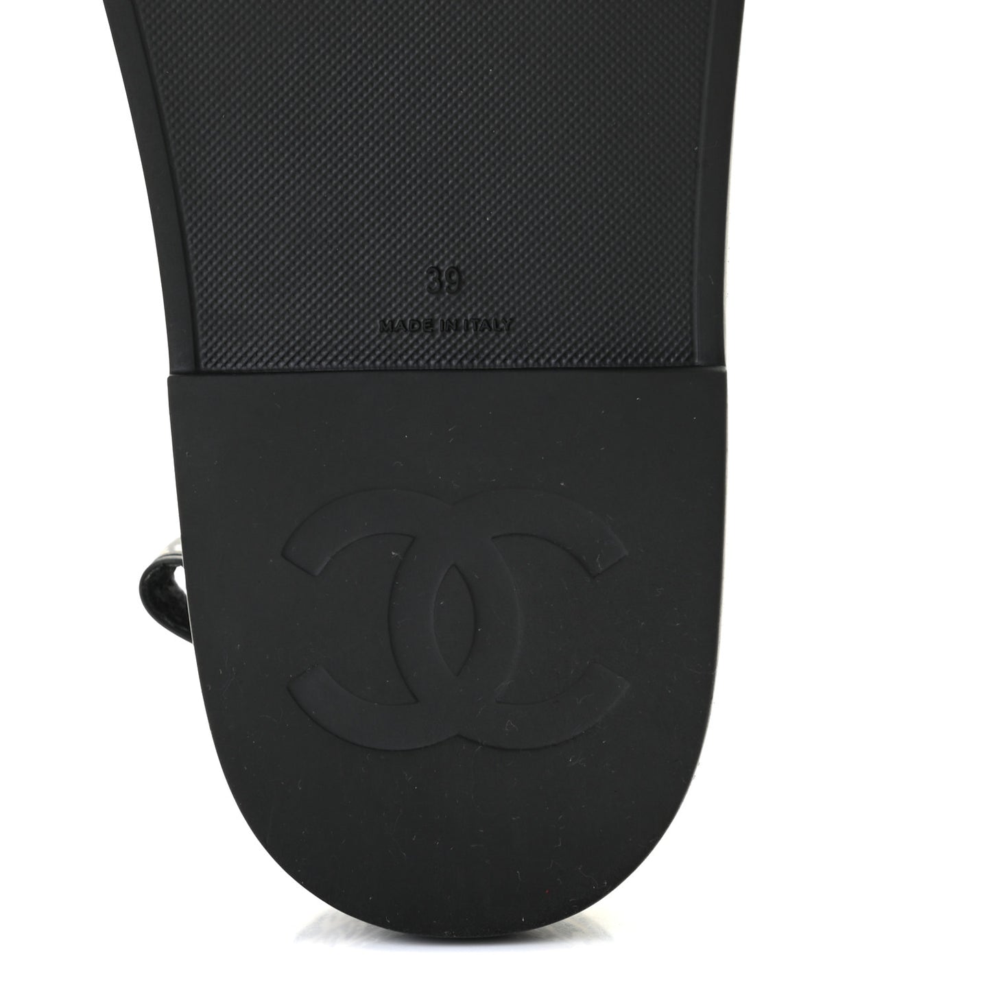 Rubber CC Dad Sandals 39 Black