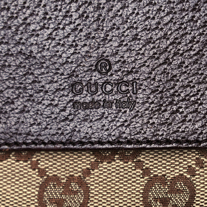 Gucci Monogram Web Belt Bag Dark Brown 5 of 12