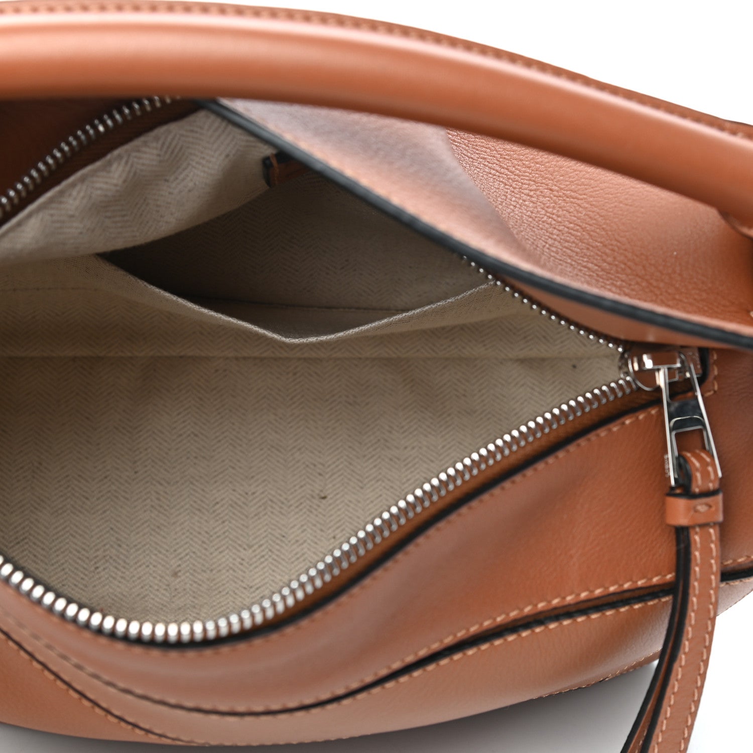 Loewe Calfskin Small Puzzle Bag Tan 5 of 8