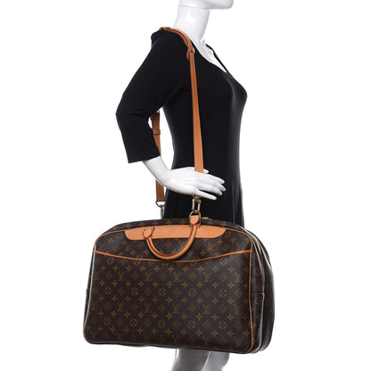 Louis Vuitton Monogram Alize 2 Compartment Luggage Travel Bag 2 of 17