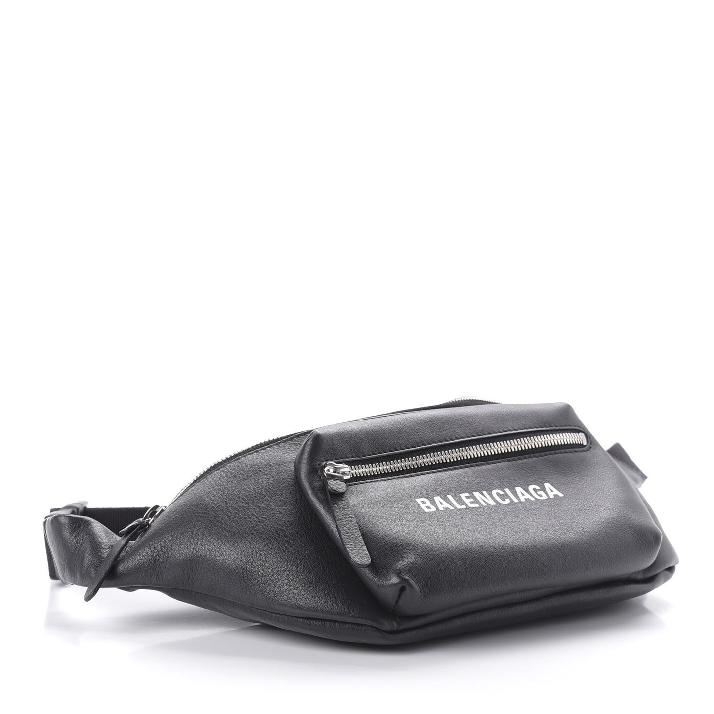 Calfskin Logo Everyday Beltpack Black