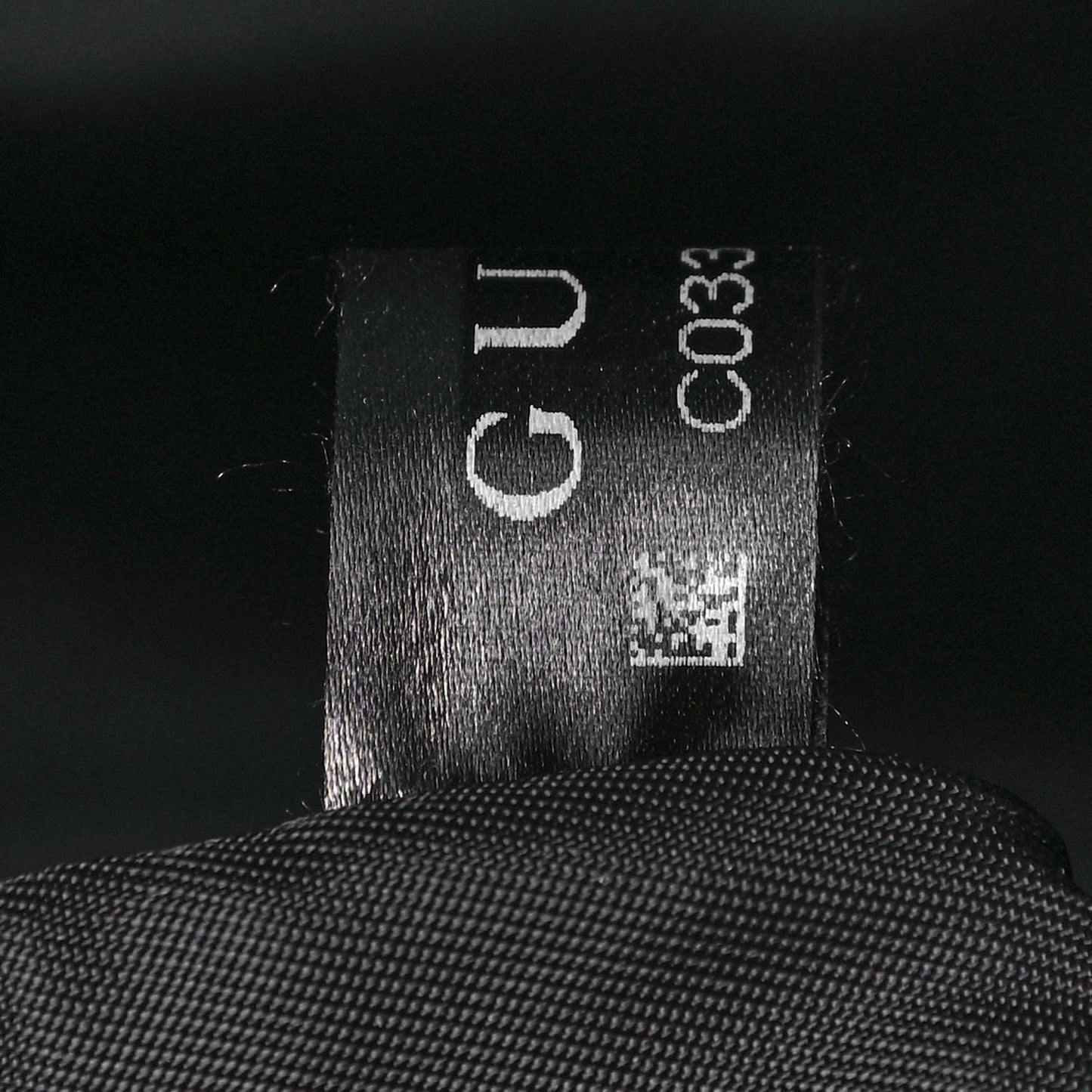 Techno Canvas Web Vertical Tote Black