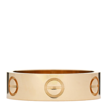Cartier 18K Yellow Gold 3.5mm LOVE Wedding Band Ring 47 4 3 of 5