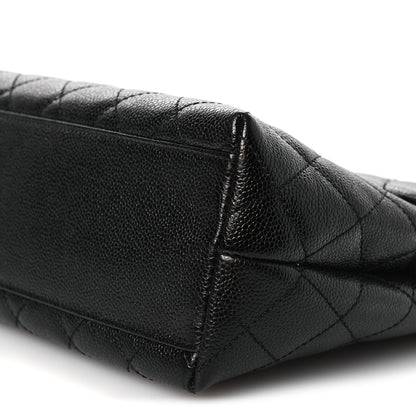 Chanel Caviar Quilted Jumbo Kelly Flap Black 11 of 11