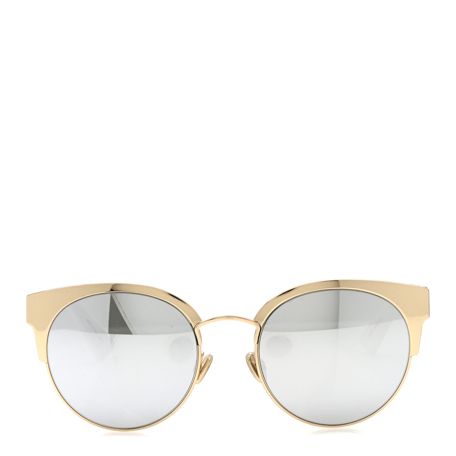 Christian Dior Diorama Mini Sunglasses White Gold 1807493
