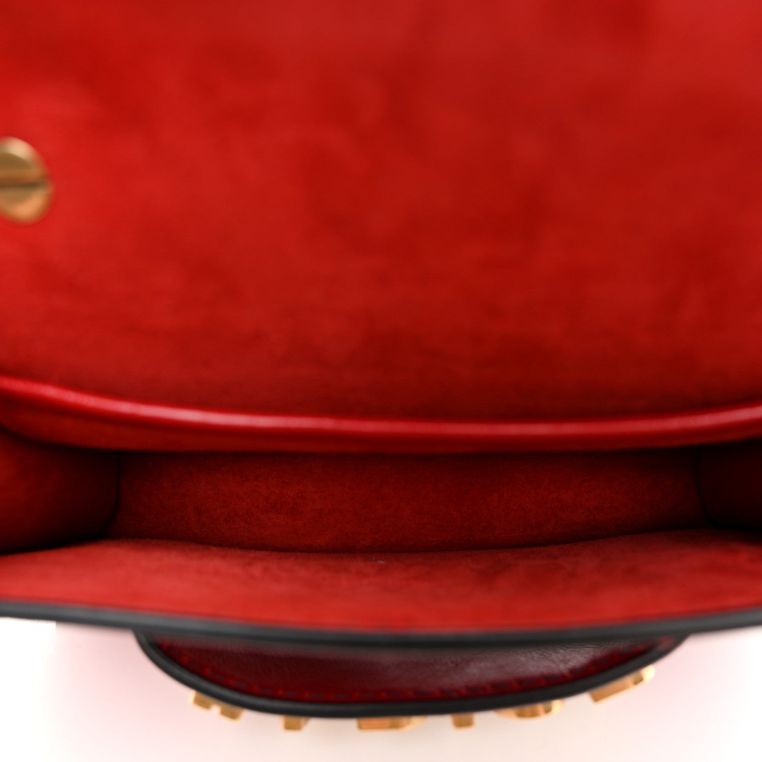 Christian Dior Calfskin Mini J'Adior Chain Flap Bag Spicy Red 5 of 11
