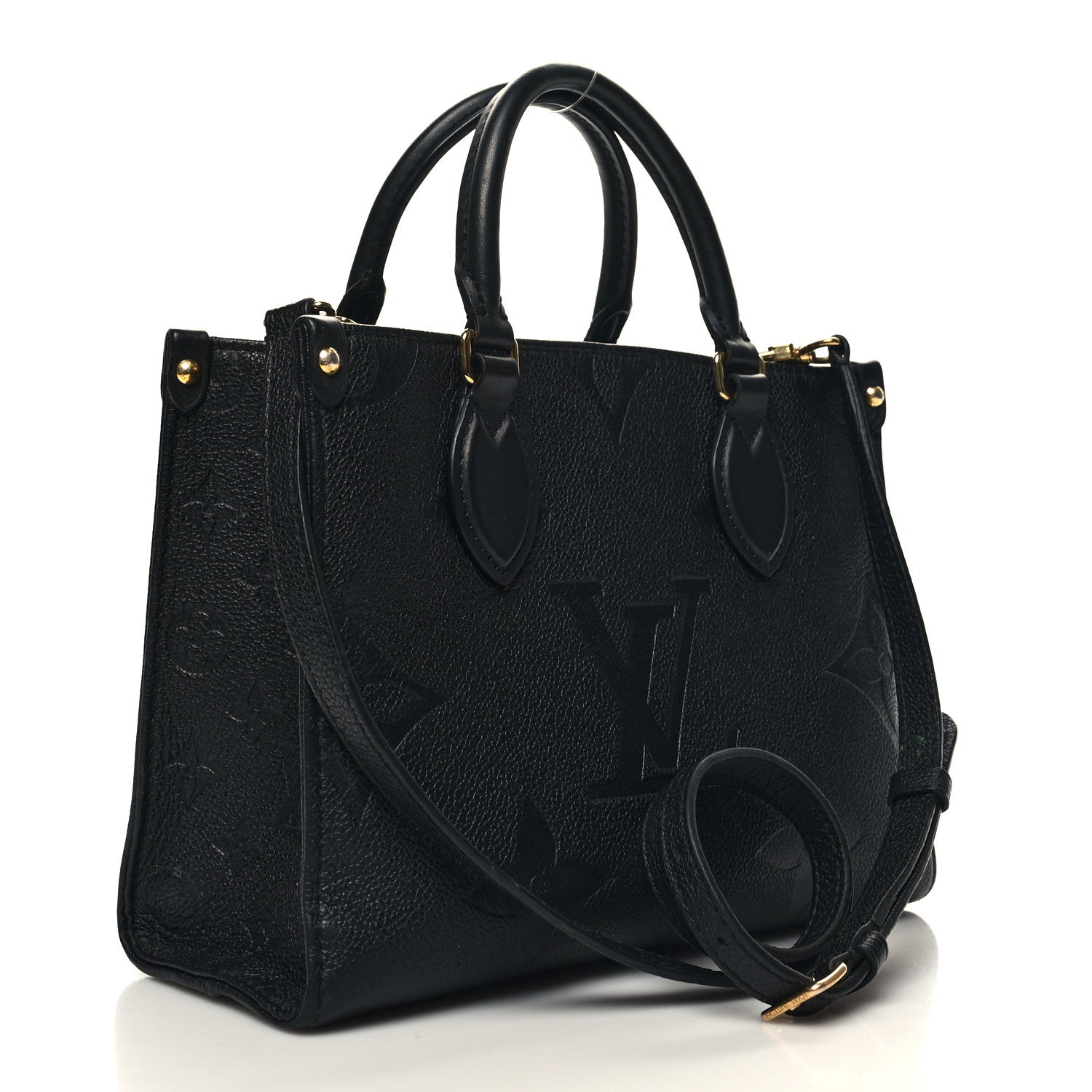 Louis Vuitton Empreinte Monogram Giant Onthego PM Black 3 of 9