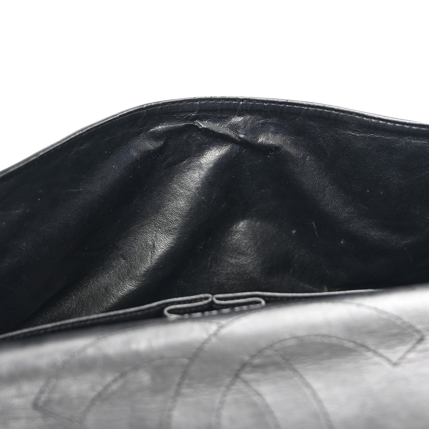 Patent Quilted 2.55 Reissue 227 Flap Brown