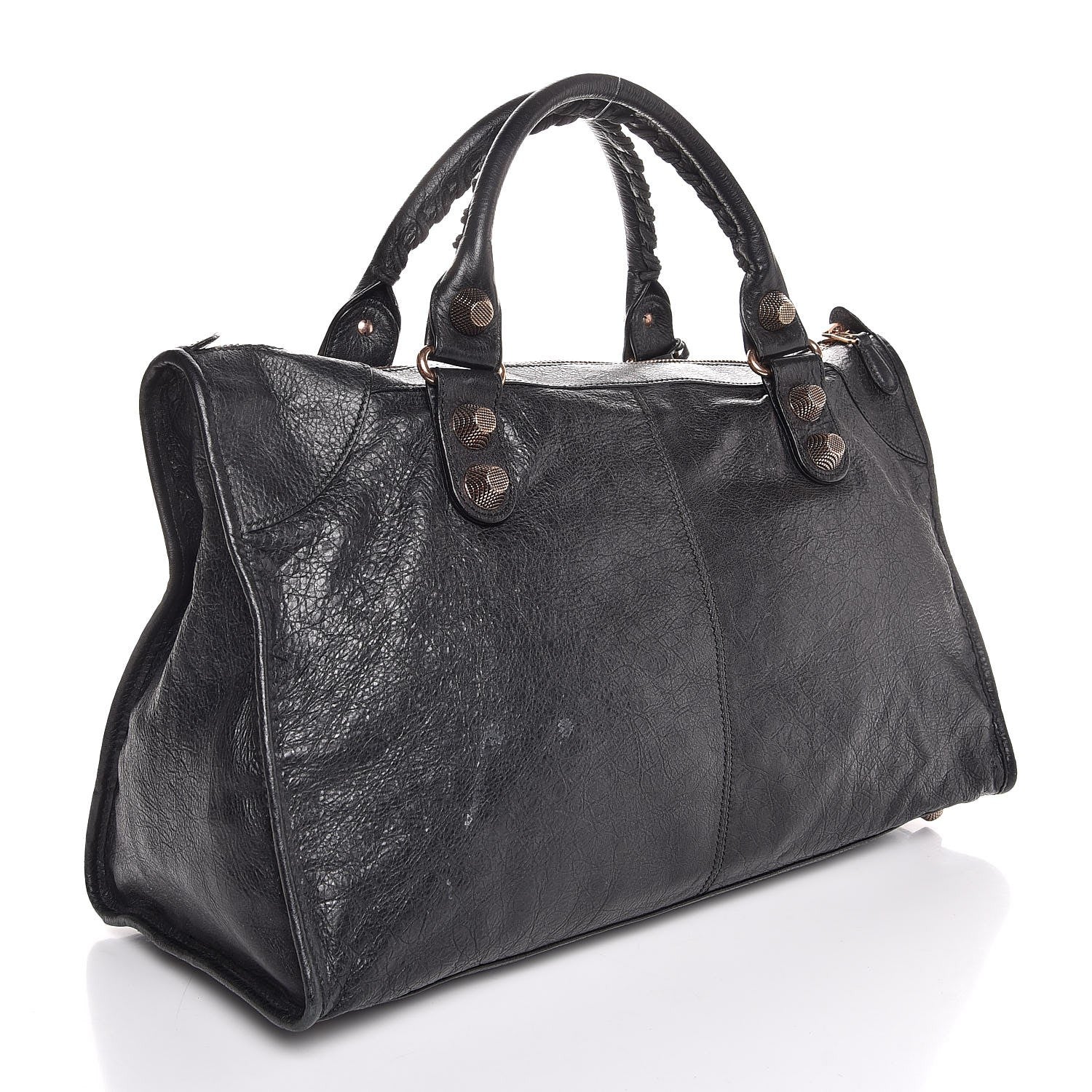 Balenciaga Agneau Giant 21 Rose Gold Hardware Work Black 3 of 13