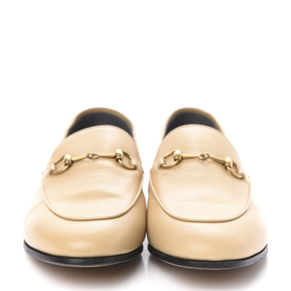 Gucci Lambskin Womens Brixton Horsebit Loafers 40 Wheat 2 of 9