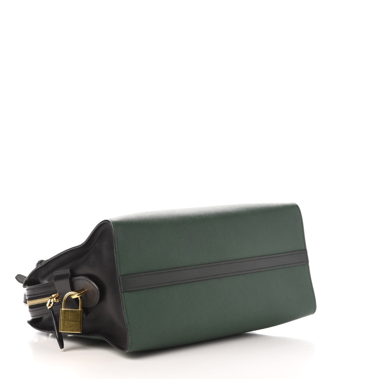 Saffiano City Calf Medium Esplanade Tote Biliardo Black