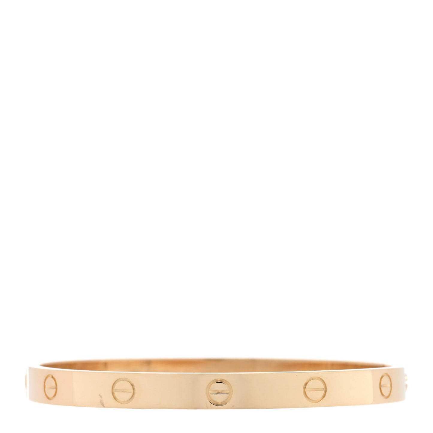 18K Yellow Gold LOVE Bracelet 19