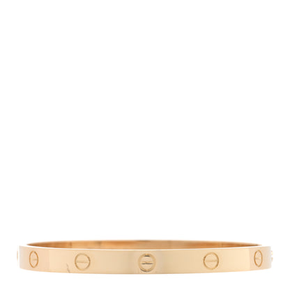 Cartier 18K Yellow Gold LOVE Bracelet 19 1 of 8