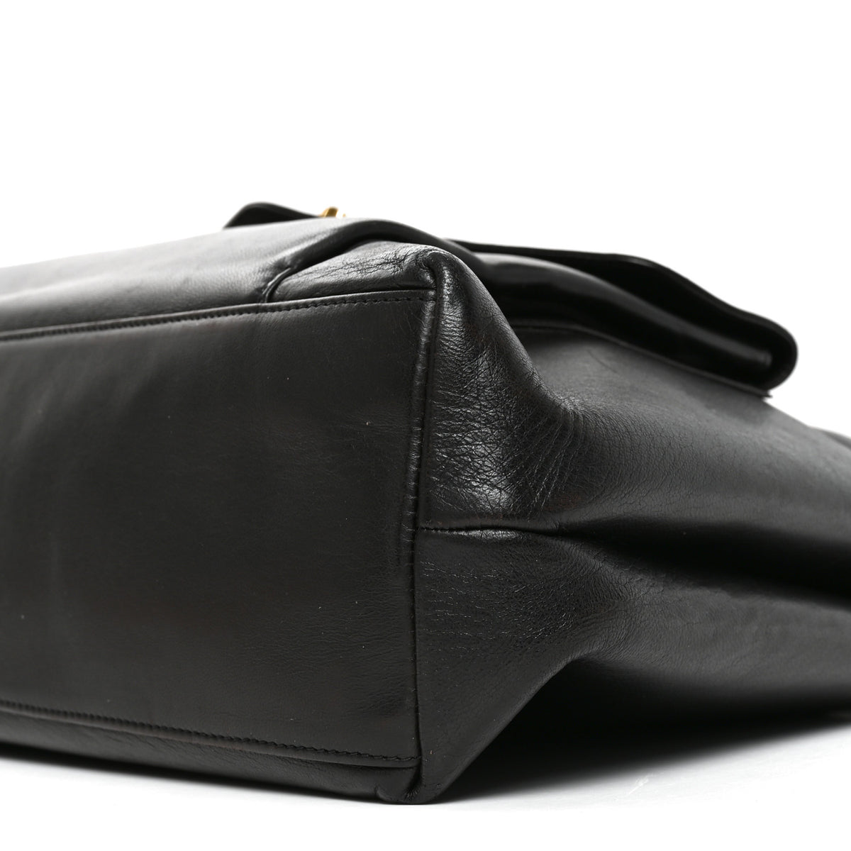 Chanel Lambskin Flap Shoulder Bag Black 8 of 8