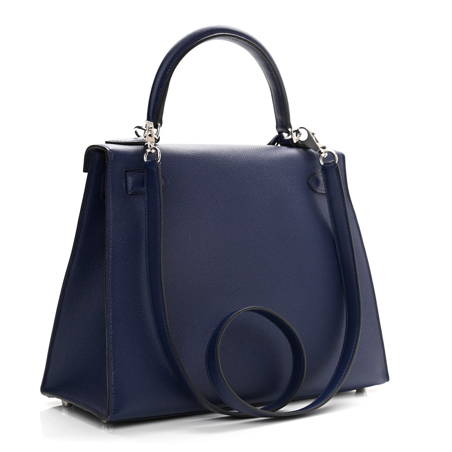 Hermes Epsom Kelly Sellier 28 Bleu Saphir 3 of 15