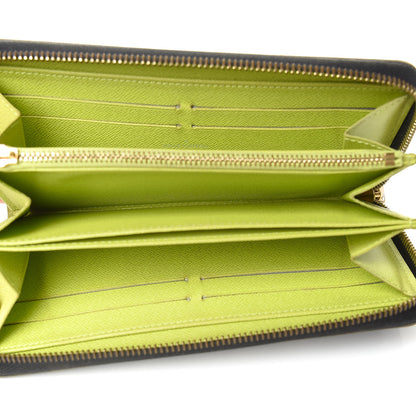 Louis Vuitton Monogram Multicolor Zippy Wallet Black Pistachio 5 of 8