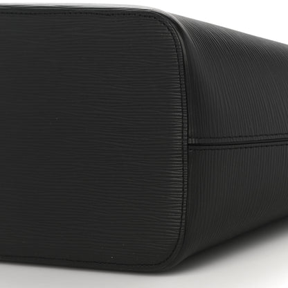 Louis Vuitton Epi Neverfull MM Black 9 of 10