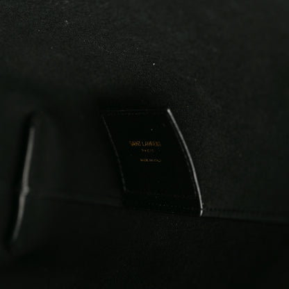 Saint Laurent Calfskin Toy Shopping Tote Black 6 of 9