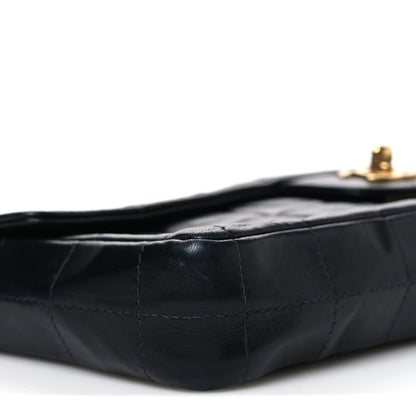 Chanel Lambskin East West Chocolate Bar Flap Black 10 of 11