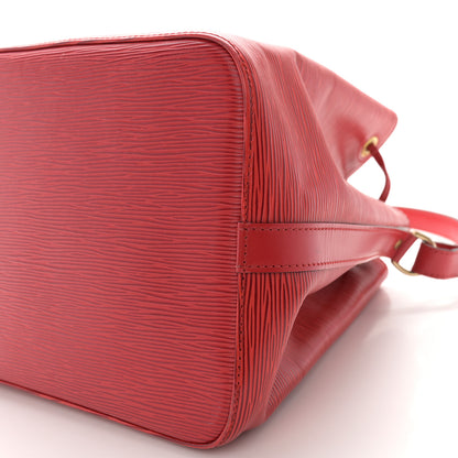 Louis Vuitton Epi Petit Noe Castillan Red 9 of 11