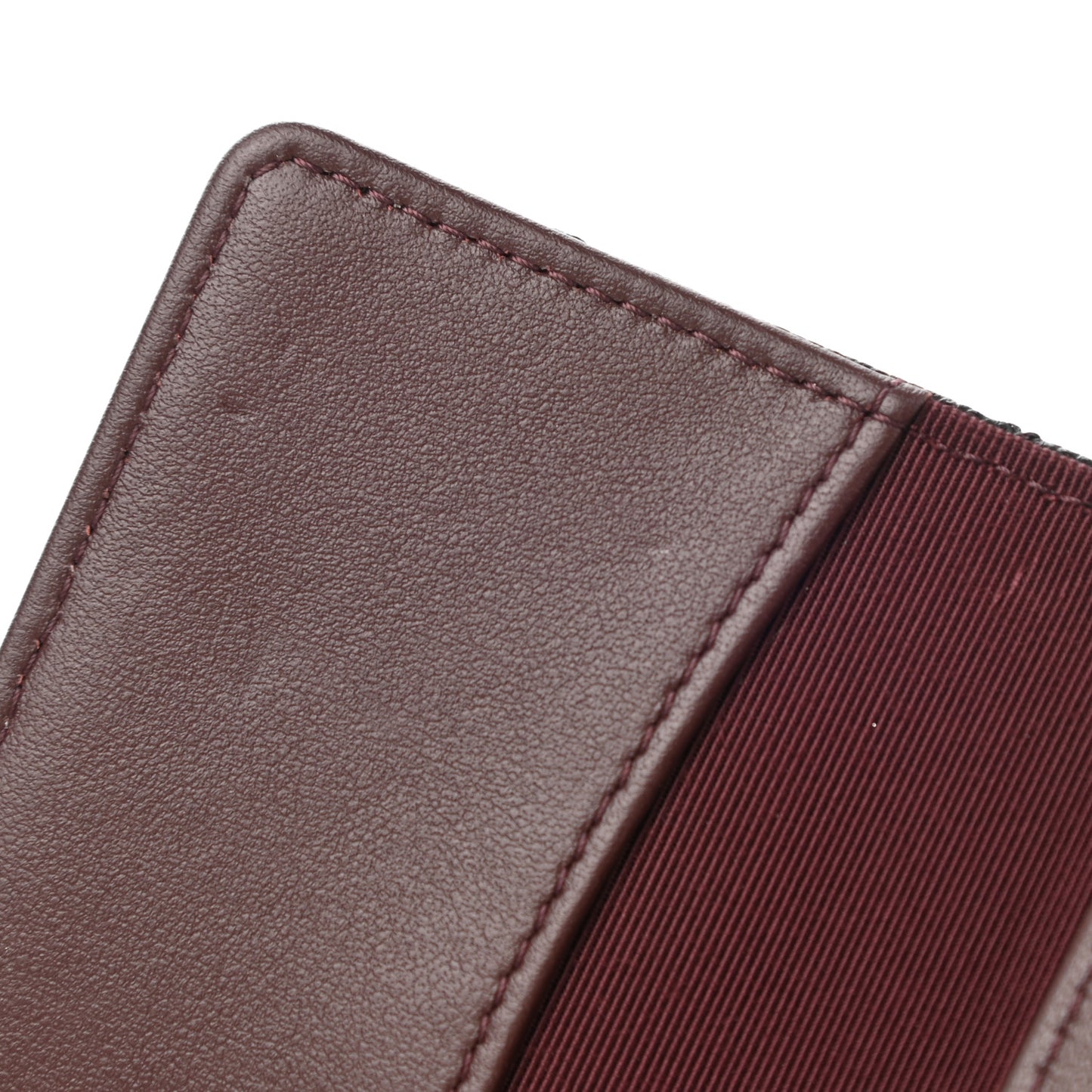 Caviar Quilted Classic 4 Key Holder Wallet Black