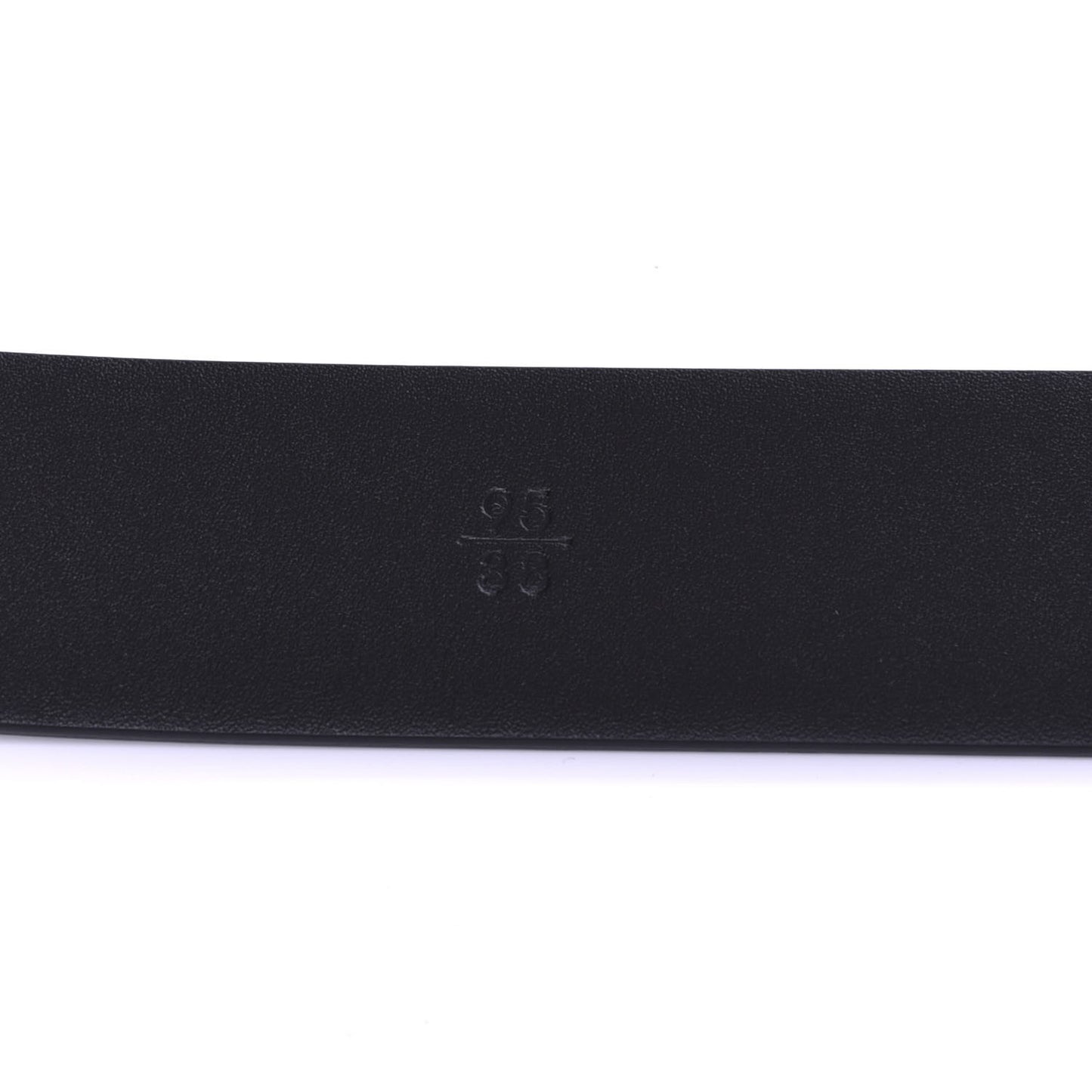 Calfskin Crystal Pearls Coronation CC Belt 95 38 Black