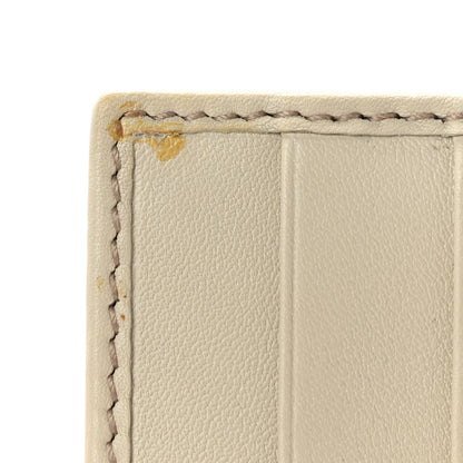 Gucci Guccissima Abbey Continental Wallet Off White 8 of 9