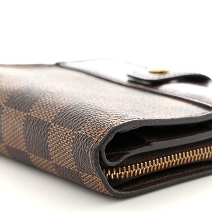 Louis Vuitton Damier Ebene Zippe Zipped Compact Wallet 8 of 12