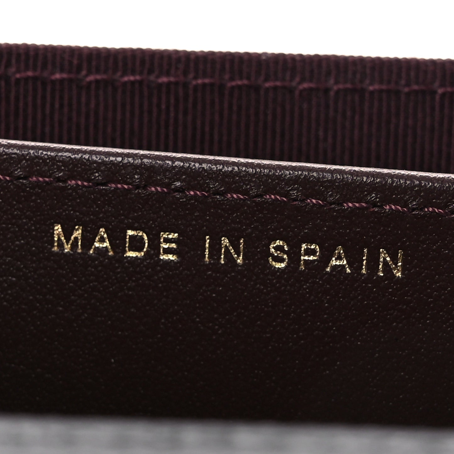 Caviar Quilted Flap Card Holder On Chain Black