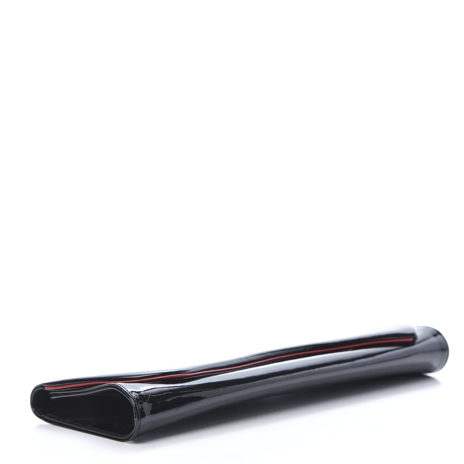 Christian Louboutin Patent Pigalle Clutch Black 4 of 9