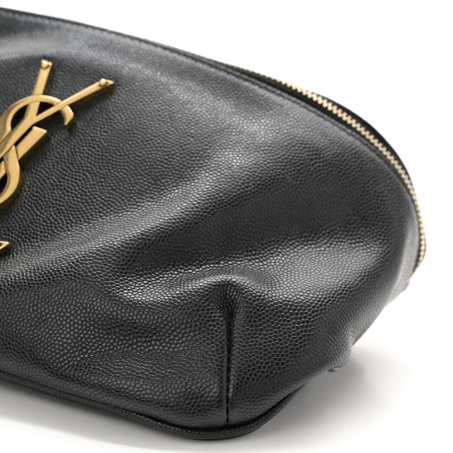 Saint Laurent Grain De Poudre Monogram Belt Bag Black 10 of 10